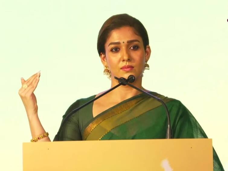 Behind self interest there is a public interest says  Actress Nayanthara in salem Nayanthara: 