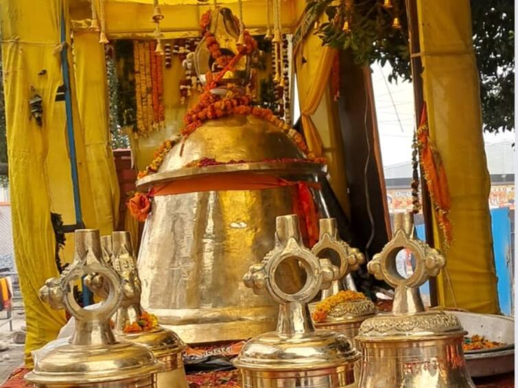 Ram Mandir Inauguration Rajasthan Metal Industry Donates Giant Bell Weighing 2400 Kg Offered To Ram Temple In Ayodhya Ahead Pran Pratishtha Ceremony Giant 'Ashtadhatu' Bell Offered To Ram Temple In Ayodhya Ahead 'Pran Pratishtha' Ceremony