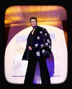 PICS: Karan Johar Once Again Steals The Show In A Black Velvet Outfit