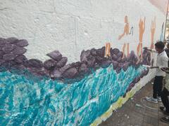 National Youth Festival : राष्ट्रीय युवा महोत्सवासाठी नाशकात जय्यत तयारी, शहर सजलं, पाहा Photos