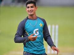 सर्जरी के बाद वापसी के लिए नेट्स में जमकर पसीना बहा रहे पाक तेज गेंदबाज नसीम शाह, सामने आया वीडियो