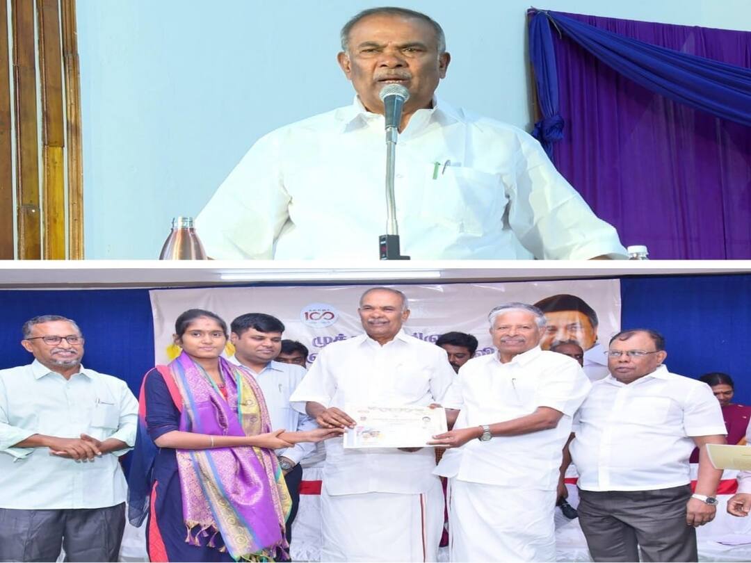 Speaker Appavu says Tamil Nadu has the highest number of higher education students in India. The reason is the Dravidian model of government - TNN இந்தியாவிலேயே  தமிழகத்தில்தான் உயர்கல்வி படித்தோரின் எண்ணிக்கை அதிகம் - சபாநாயகர் அப்பவு