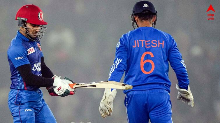 IND vs AFG 1st T20 Afghanistan give target 159 runs against India Innings highlights 1st Innings Mohali Stadium IND Vs AFG Live Score: অক্ষরদের মাপা বোলিংয়ের সামনে নবির ঝোড়ো ইনিংস, ভারতের সামনে লক্ষ্য ১৫৯ রান