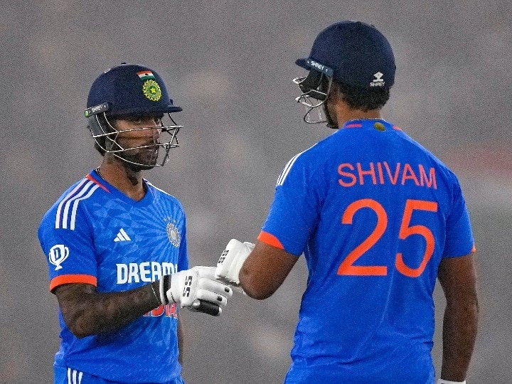 IND Vs AFG 1st T20I India Won the Match Against Afghanistan by 6 Wickets Punjab Cricket Association IS Bindra Stadium, Mohali IND vs AFG T20I: அரை சதம் விளாசிய ஷிபம் துபே... 6 விக்கெட் வித்தியாசத்தில் இந்திய அணி வெற்றி!