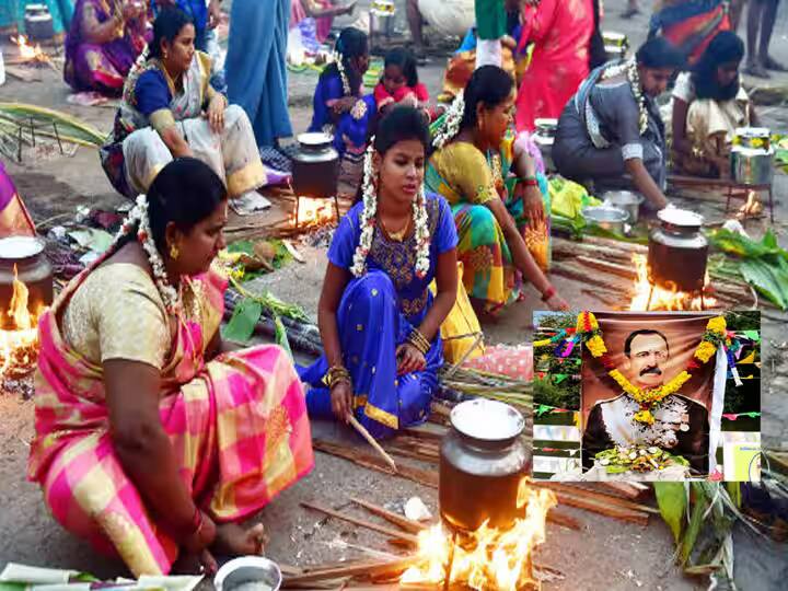 Pongal 2024 Theni dist people celebrated John Pennycuick birthday for pongal festival - TNN Pongal 2024: ஆங்கிலேய பொறியாளரை கொண்டாடும் பொங்கல் விழா - தேனியில் கொண்டாடப்படும் பென்னிகுவிக் பொங்கல்