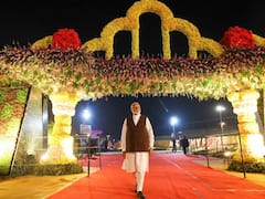 Prime Minister Visit : अहमदाबादेत पंतप्रधान  मोदींनी पाहिला 'फ्लॉवर शो'