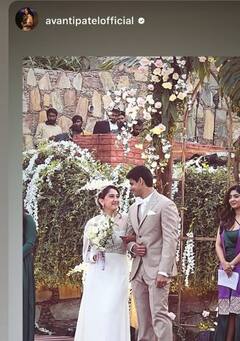 Ira-Nupur Wedding: व्हाइट गाउन में दुल्हन बनीं आमिर खान की बेटी आयरा तो फॉर्मल सूट में हैंडसम लगे दूल्हे मियां नूपुर शिखरे, देखें कपल की क्रिश्चियन वेडिंग की तस्वीरें