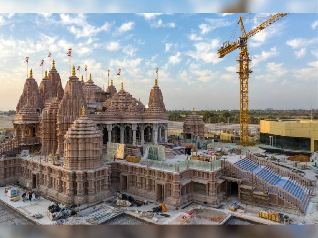 Abu Dhabi Gears Up To Welcome PM Modi For 1st Hindu Temple's Inauguration Abu Dhabi Gears Up To Welcome PM Modi For first Hindu BAPS Swaminarayan Temple Inauguration Abu Dhabi Gears Up To Welcome PM Modi For 1st Hindu Temple's Inauguration