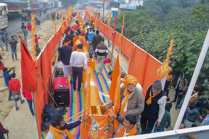 అయోధ్య రామమందిర ప్రాణప్రతిష్ఠ కోసం కొనసాగుతున్న సన్నాహక కార్యక్రమాలు