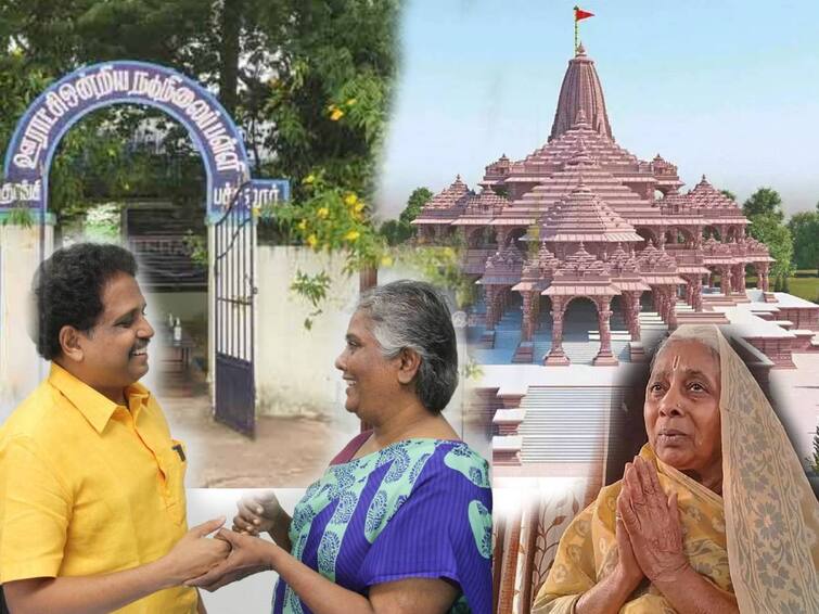 Saraswati Devi 30 Years Maun Vrat Ayodhya Ram Temple Aayi Pooranam Ammal Donated Land Worth Rs 7 Crores True Story Of Two Women ABPP இரண்டு பெண்மணிகளின் உண்மை கதை!  தலைப்புச் செய்திகளாக மாறிய முகங்கள்!