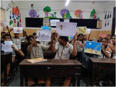 Ram Mandir Pran Pratishtha: मुंबई उपनगर के 1146 स्कूलों में श्रीराम के जीवन पर पेटिंग कॉम्पिटिशन, हजारों बच्चे ले रहे हिस्सा