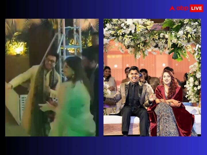 Ira Khan Wedding aamir khan grooves on bachna ae haseeno song at sangeet video viral Ira Khan Wedding: बेटी आयरा के संगीत में जमकर थिरके पापा आमिर खान, 'बचना ऐ हसीनो' पर किया डांस