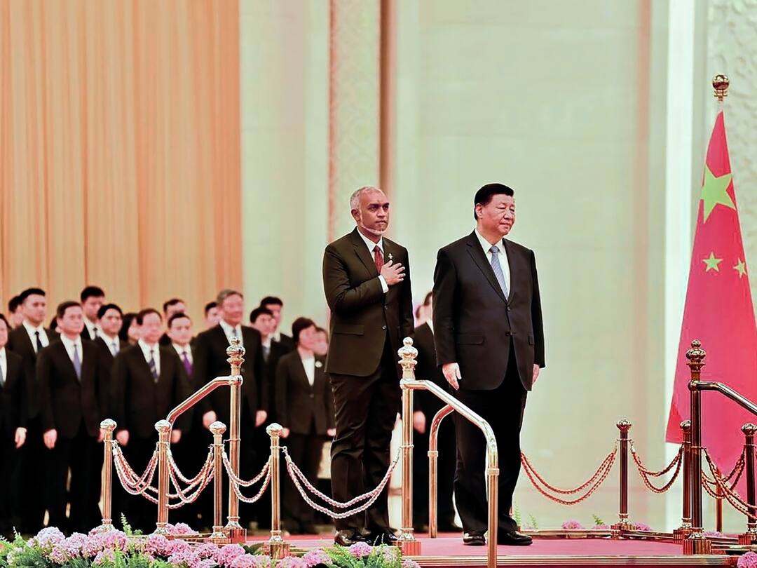 Amid Maldives Row, EU Report Says Ruling Coalition Used Anti-India Sentiments In 2023 Elections Maldives Ruling Coalition Used Anti-India Sentiments In 2023 Elections EU Report Says Modi Muizzu in china Amid Maldives Row, EU Report Says Ruling Coalition Used Anti-India Sentiments In 2023 Elections