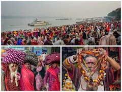 Gangasagar Mela Pilgrims Make Their Way To Sagar Island Ahead Of Makar Sankranti: IN PICS