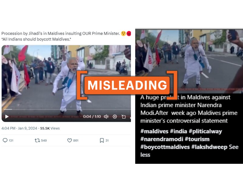 Fact Check: Old Video Passed Off As Anti-Modi Protest In Maldives Amid Fresh Row