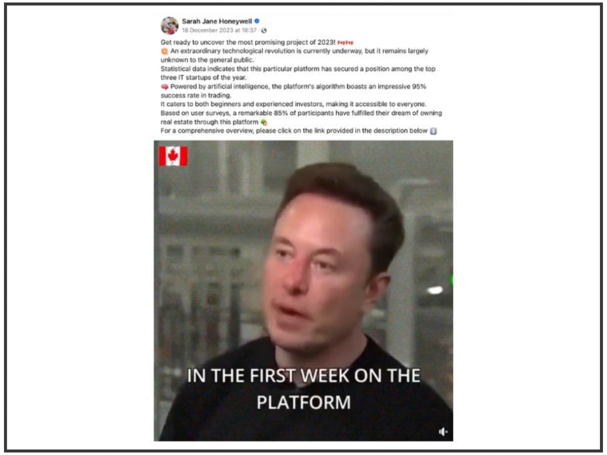 Fact Check: Video Of Elon Musk Promoting ‘Quantum AI’ Investment Platform Is Deepfake