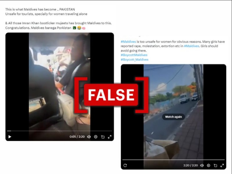 Fact Check: Video Showing Taxi Driver Threatening Two Women Is From Bali And Not Maldives