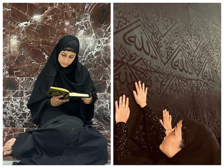 Hina Khan Performs Her Second Umrah In Mecca, Saudi Arabi Hina Khan Performs Her Second Umrah In Mecca, Saudi Arabi