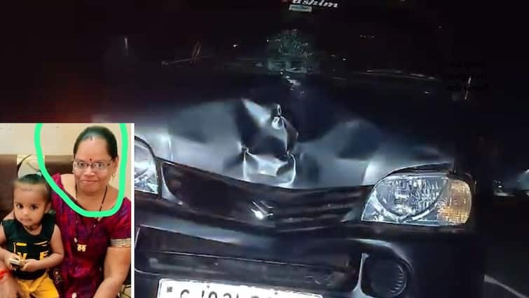 A woman died after being crushed by an over speeding car near Upleta in Rajkot Accident: ઉપલેટા નજીક હિટ એન્ડ રનની ઘટના, પૂરપાટ ઝડપે આવતી કારે મહિલાને અડફેટે લેતા મોત