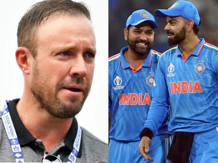 Team India T20 Squad: 'युवाओं से मौका छिनने की बात हो रही है लेकिन..' जानें रोहित-विराट की टी20 वापसी पर क्या बोले डिविलियर्स Ab de Villiers Reaction on Rohit Sharma and Virat Kohli Comeback in T20 Squad ahead of T20 WC 2024 Team India T20 Squad: 'युवाओं से मौका छिनने की बात हो रही है लेकिन..' जानें रोहित-विराट की टी20 वापसी पर क्या बोले डिविलियर्स