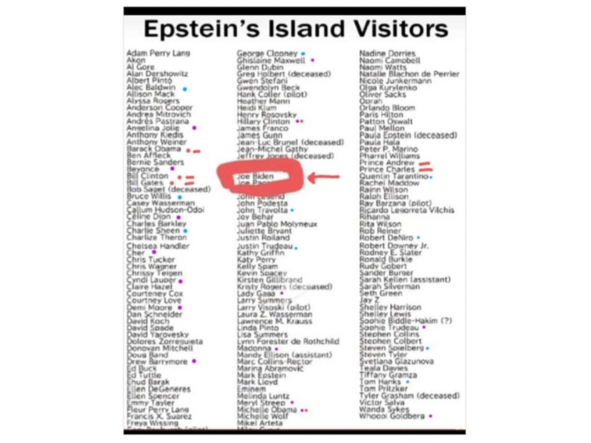 Fact Check: No, Official Public Epstein Documents Don't Name Joe Biden And Barack Obama