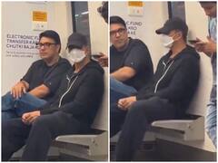 सुपरस्टार ने मेट्रो में मुंह छिपाकर आम लोगों की तरह किया सफर, फिर भी फैंस ने लिया  पहचान,  देखें वीडियो