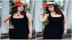 Honey Rose Photo: બ્લેક બોડીકોન ડ્રેસમાં કિલર પોઝ આપતી જોવા મળી હની રોઝ