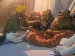 शहीद हवलदार जसपाल सिंह  के घर पहुंचे CM भगवंत मान, परिजनों को 1 करोड़ का चेक सौंपते हुए कही ये बात