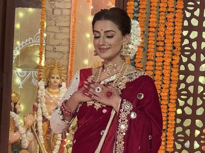 Akshara Singh reached Varanasi big statement commented on Ram Temple ann UP News: वाराणसी पहुंची अक्षरा सिंह ने राम मंदिर पर टिप्पणी करने वालों पर दिया बड़ा बयान, प्रभु राम पर गीत भी गाया