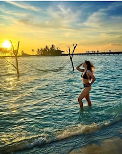 Raai Laxmi Photo: બ્લેક બિકીનીમાં રાય લક્ષ્મીની તસવીરોએ મચાવ્યો હંગામો, ફેન્સ થયા પાણી પાણી