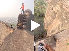 Stunt Video: सोशल मीडिया पर वायरल हो रहा है दिल दहलाने वाले स्टंट का वीडियो, देखने वालों का केलेजा मुंह को आ गया