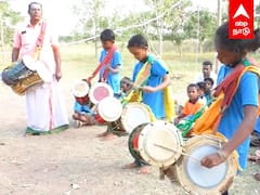 Pambai music Dharmapuri : பம்பை அடித்து அசத்தும் அரசுப்பள்ளி மாணவர்கள்! குவியும் பாராட்டுகள்