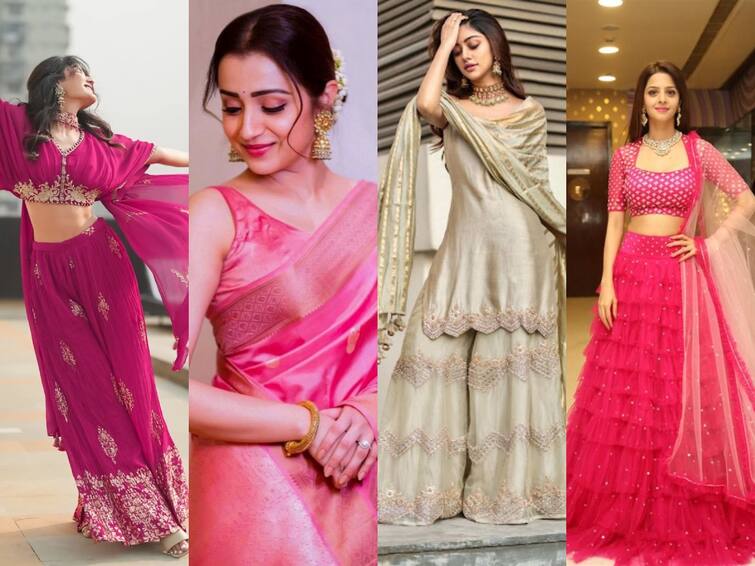 5 fashionable outfits for Makar Sankranti 2024 celebration Makar Sankranti Outfits : సంక్రాంతికి ఈ డ్రెస్​లు సెలక్ట్ చేసుకుంటే పండుగంతా మీ దగ్గరే ఉంటుంది