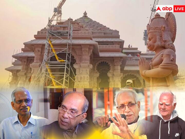 5 people who played important role in construction of Ram temple behind the scenes ABPP पर्दे के पीछे रहकर राम मंदिर निर्माण में अहम भूमिका निभाने वाले ये 5 शख्स कौन हैं?