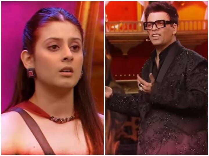 Bigg Boss 17 karan johar bashed on isha malviya for commenting munawar faruqui relationship on weekend ka vaar Bigg Boss 17: मुनव्वर के रिश्ते पर सवाल उठाने पर करण जौहर ने लगाई ईशा की क्लास, बोले- 'क्या आप अपना इतिहास भूल गईं'