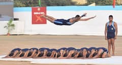 Nagpur News: भोसला सैन्य शाळेच्या स्थापनेला 25 वर्षे पूर्ण; विद्यार्थ्यांनी सादर केल्या चित्त थरारक आणि आकर्षक परेड कवायती