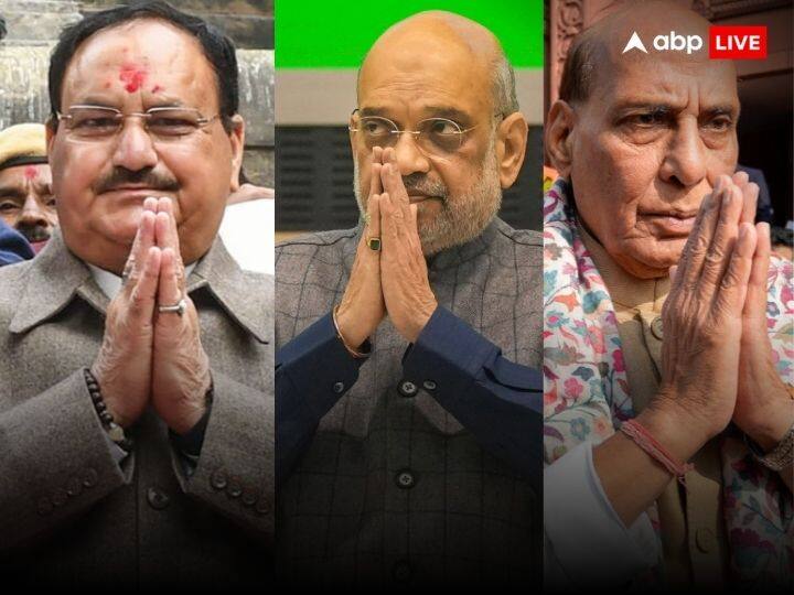 Ayodhya Ram Mandir Inauguration JP Nadda Amit Shah Rajnath Singh Invited for Ramlala Pran Pratishtha ANN Ramlala Pran Pratishtha: जेपी नड्डा, अमित शाह और राजनाथ सिंह को भी मिला राम मंद‍िर आने का न्‍योता, जानें क्या कहा