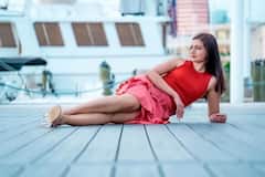 Hamsa Nandini photos : ఫ్లోరిడా వీధుల్లో హంస హొయలు!