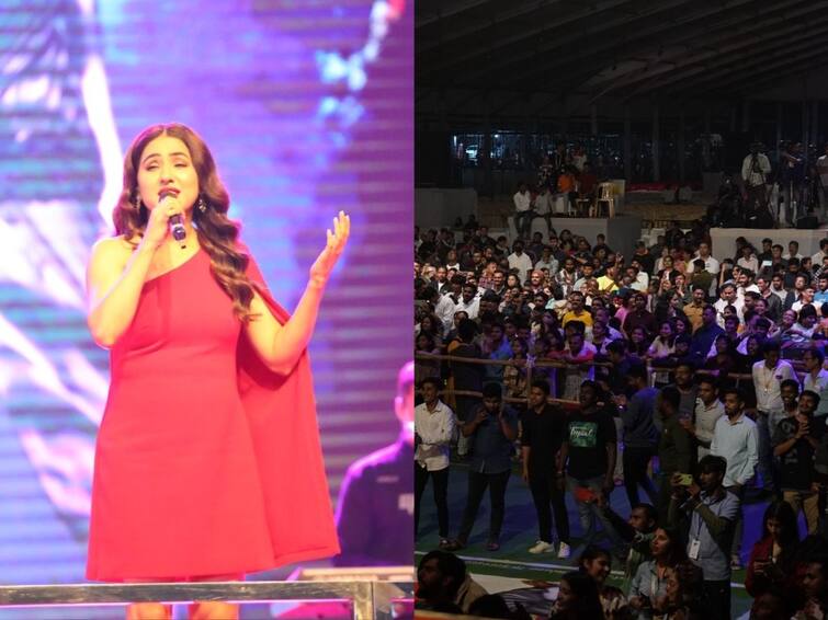 National Youth Festival 2024 singer Neeti Mohan Music concert in nashik maharashtra marathi news National Youth Festival : स्टुडंट ऑफ द इयर, मैं तेरा हिरो, जब तक है जानच्या गीतांवर तरुणाईची धमाल; नीती मोहनच्या संगीत मैफलीने युवक मंत्रमुग्ध