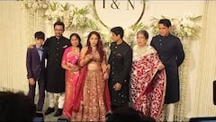 \Ira Khan-Nupur Shikhare Wedding Reception Photos Out, Newlyweds Pose With Aamir Khan And Family