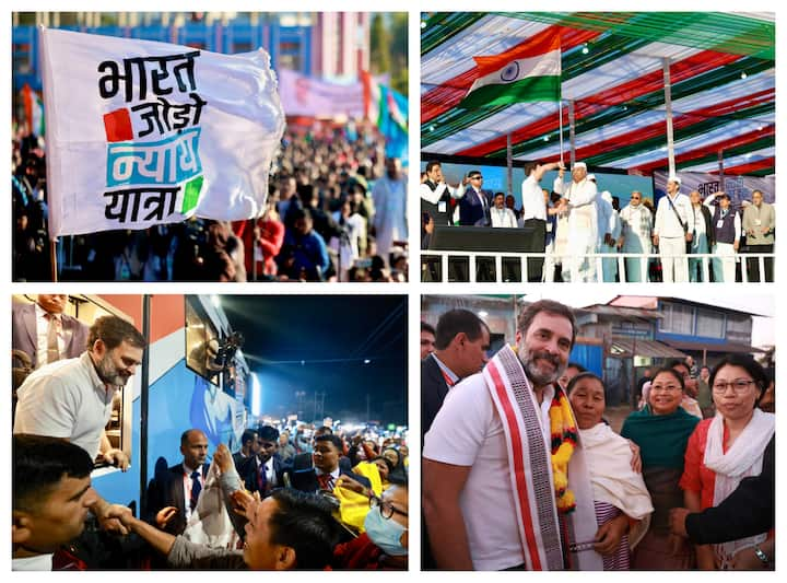 Congress leader Rahul Gandhi on Sunday kickstarted his second large-scale outreach programme, Bharat Jodo Nyay Yatra, from ethnic strife-torn Manipur's Thoubal district.