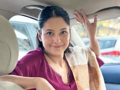 Shehnaaz Gill In A Simple Maroon Kurta Set; Check Out Pics