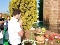 Rahul Pays Tribute At Khongjom War Memorial As He Embarks On Bharat Jodo Nyay Yatra — IN PICS