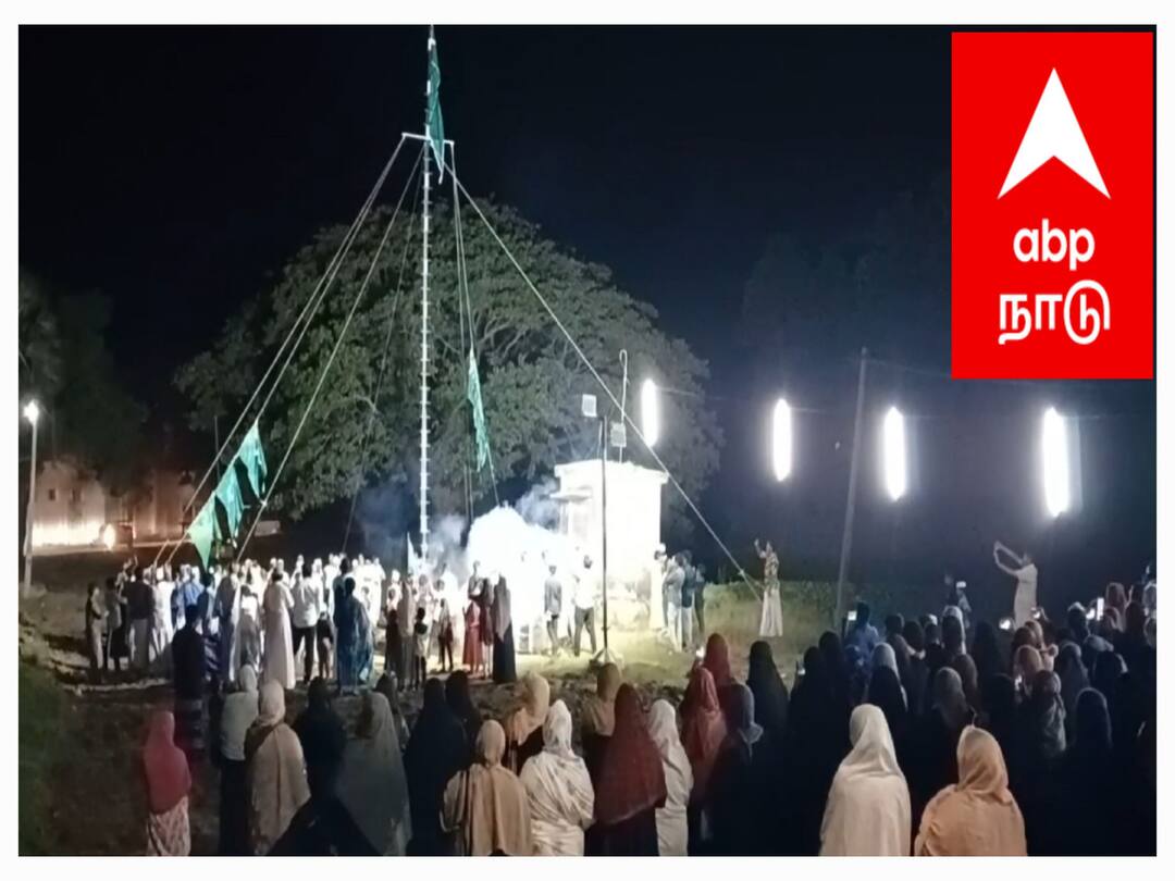 கொடியேற்றத்துடன் தொடங்கிய அன்னை அஜ்மத் பீவி தர்க்காவின் 83-ம் ஆண்டு சந்தனக்கூடு கந்தூரி விழா 