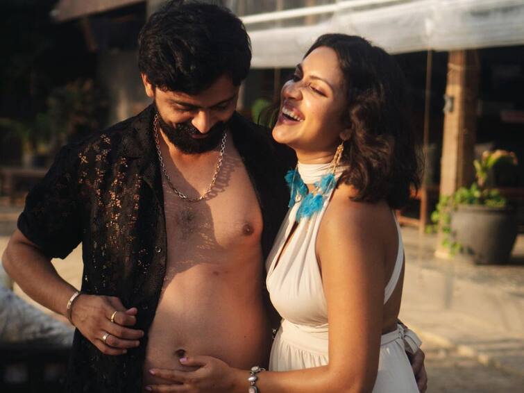 Amala Paul Funny Comments on Her Husband With Shares Baby Bump Photos Amala Paul: మీకు తెలుసా? నేనే కాదు.. నా భర్త కూడా ప్రెగ్నెంటే! అమలాపాల్‌ షాకింగ్‌ పోస్ట్‌