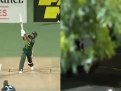 Fan Runs Away With Ball After Fakhar Zaman's Six Lands Outside Stadium- WATCH