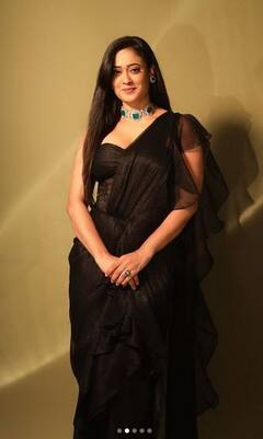 Shweta Tiwari: ਬਲੈਕ ਸਾੜ੍ਹੀ 'ਚ ਨਜ਼ਰ ਆਈ ਸ਼ਵੇਤਾ ਤਿਵਾਰੀ, ਦੇਖੋ ਖੂਬਸੂਰਤ ਫੋਟੋਆਂ