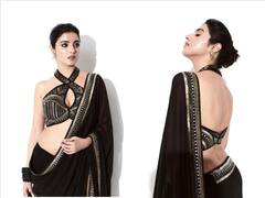 Divya Khosla Photo: બ્લેક સાડીમાં કાતિલ અંદાજમાં પોઝ આપતી જોવા મળી દિવ્યા ખોસલા કુમાર