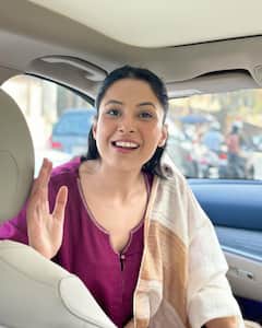 Shehnaaz Gill In A Simple Maroon Kurta Set; Check Out Pics