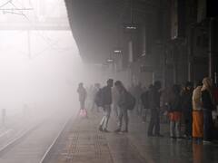 Delhi Battles Zero Visibility, Delayed Trains And Flight Diversions As Winter Woes Continue — IN PICS